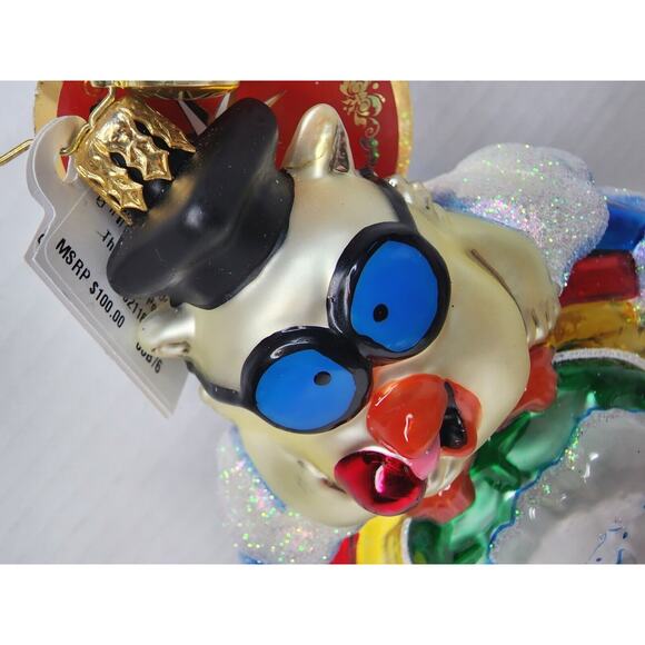 Christopher Radko The Tootsie Pop Test Glass Christmas Ornament BRAND NEW - Picture 8 of 13